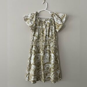 Gap Girls Flutter Sleeve Summer Dress size L